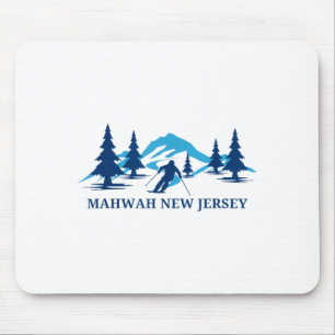 Mahwah New Jersey Skigebiet Skifahren Skifahrer Mousepad