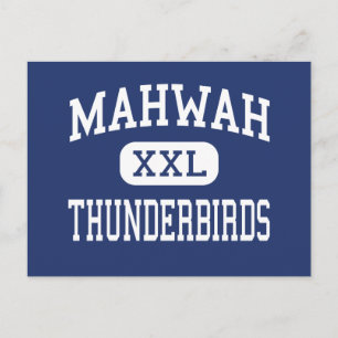 Mahwah - Thunderbird - High - Mahwah New Jersey Postkarte