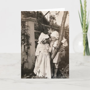 Mai 1931 - Vintage Kinder Feiertagskarte