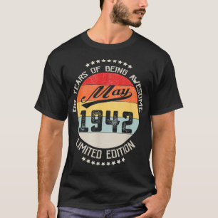 Mai 1942 80. Geburtstag 80 Jahre Phantastisch T-Shirt