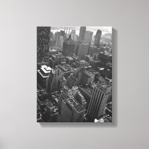 Mai 1961: Das Chrysler-Gebäude in New York Leinwanddruck