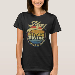 Mai 1965 Alle Originalteile Vintag Geburtstagsidee T-Shirt