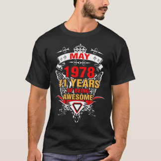 Mai 1978 41 Jahre Phantastisch sein T-Shirt