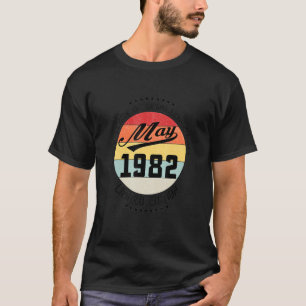 Mai 1982 40. Geburtstag 40 Jahre als Legenda T-Shirt