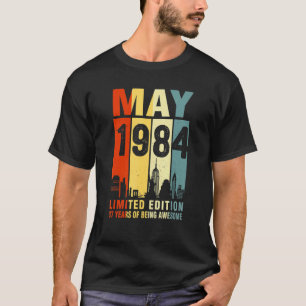 Mai 1984 Limited Edition 37 Jahre Phantastisch sei T-Shirt