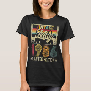 Mai 1986 36. Geburtstag 36 Jahre alt T-Shirt