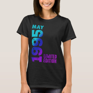 Mai 1995 Jahr 1995 Retro 1995 Limitierte Auflage V T-Shirt