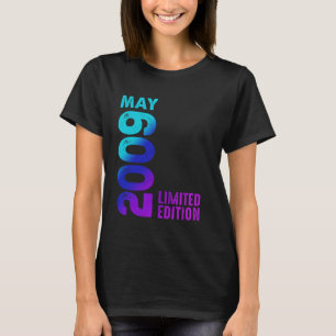 Mai 2009 Jahr 2009 Retro 2009 Limitierte Auflage V T-Shirt