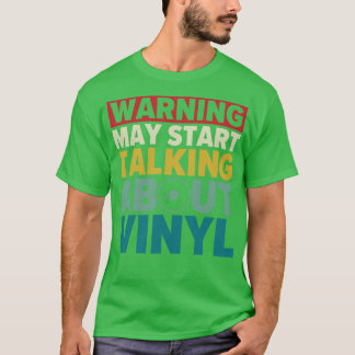 Mai beginnen Gespräche über Vinyl Funny Platten LP T-Shirt
