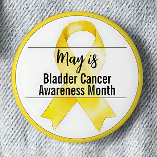 Mai Blase Krebs Bewusstsein Monat Band Button