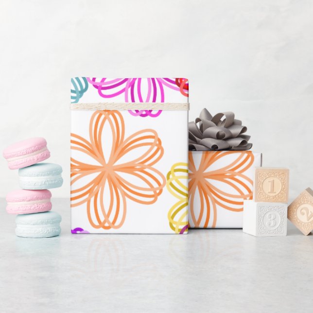 Mai Blume Geschenkpapier (Babyparty)