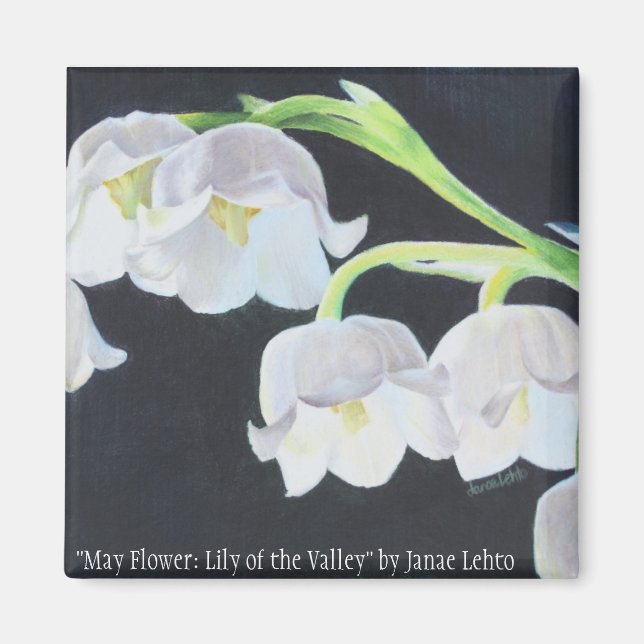 Mai Blume: Lily of the Valley Magnet (Vorne)