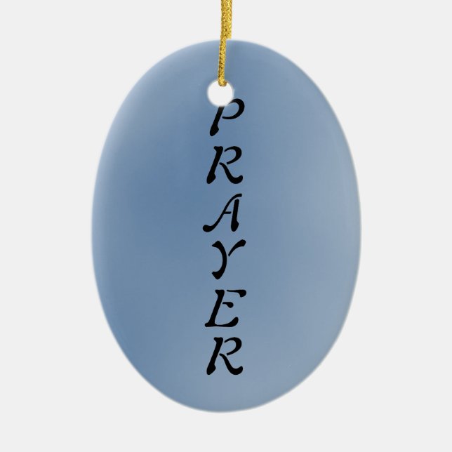 Mai das Gebet Lord-Watch Over You (Genese-31:49) Keramik Ornament (Vorne)