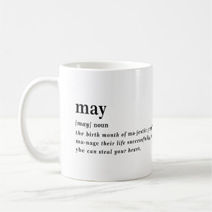 Mai-Definition Geburtstag Kaffeetasse