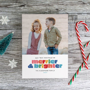 Mai dieses Weihnachtsfest wird froh und heller Feiertagskarte