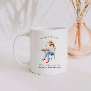 Mai Geburtsmonat Mädchen Monogramm Kaffeetasse