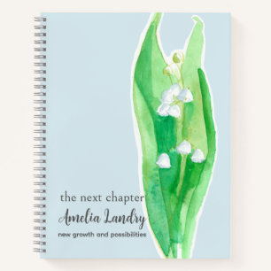 Mai Geburtstagsblumen Journal Maiglöckchen Notizbuch