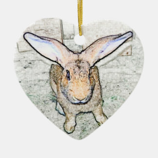 Mai-Häschen Keramikornament