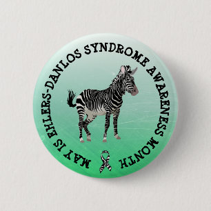 Mai ist das Ehlers-Danlos-Syndrom Monat Button