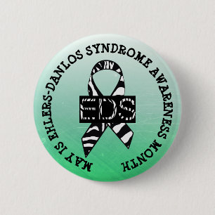 Mai ist das Ehlers-Danlos-Syndrom Monat Button