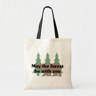Mai ist der Wald mit Ihnen Taschen-Tasche Tragetasche