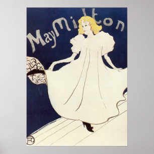 Mai Milton 1895 Henri de Toulouse-Lautrec Poster