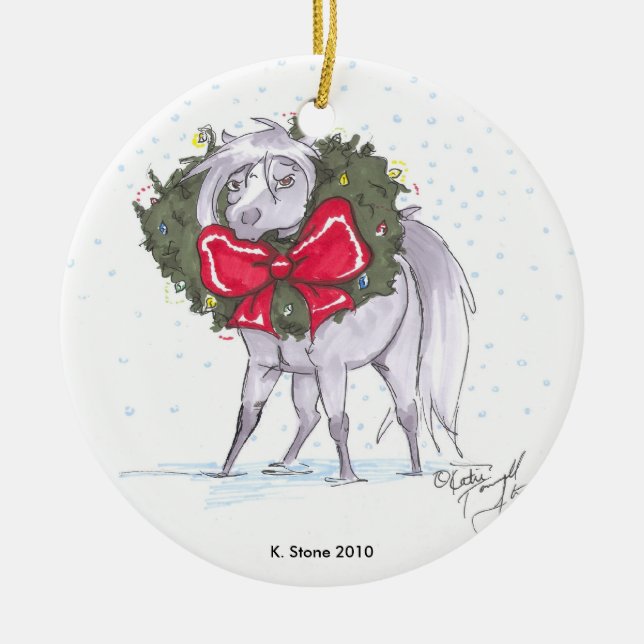 Mai sind alle Ihre minis hell Keramikornament (Vorne)