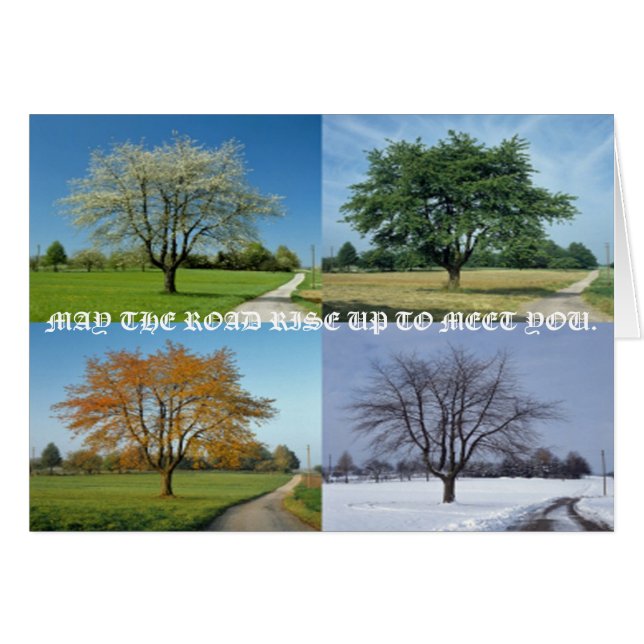 MAI STEIGEN DIE STRASSE OBEN, UM SIE ZU TREFFEN (Vorderseite (Horizontal))