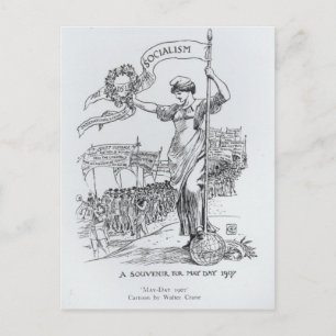 Mai Tag, 1907 Postkarte