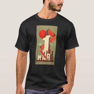 Mai Tag der erste Mai sozialistische Arbeitergemei T-Shirt