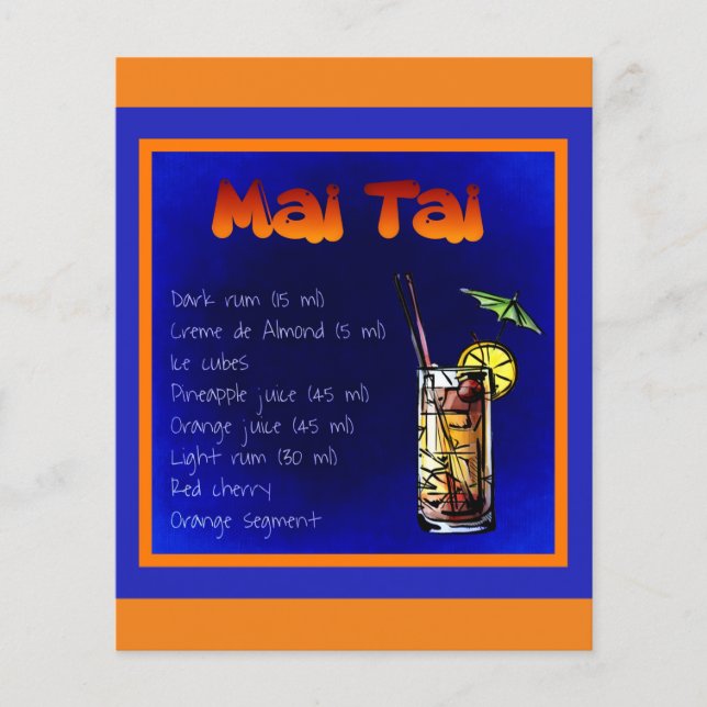mai-tai-854531 MAI TAI RECIPE ALCOHOLIC GETRÄNKE Flyer (Vorne)