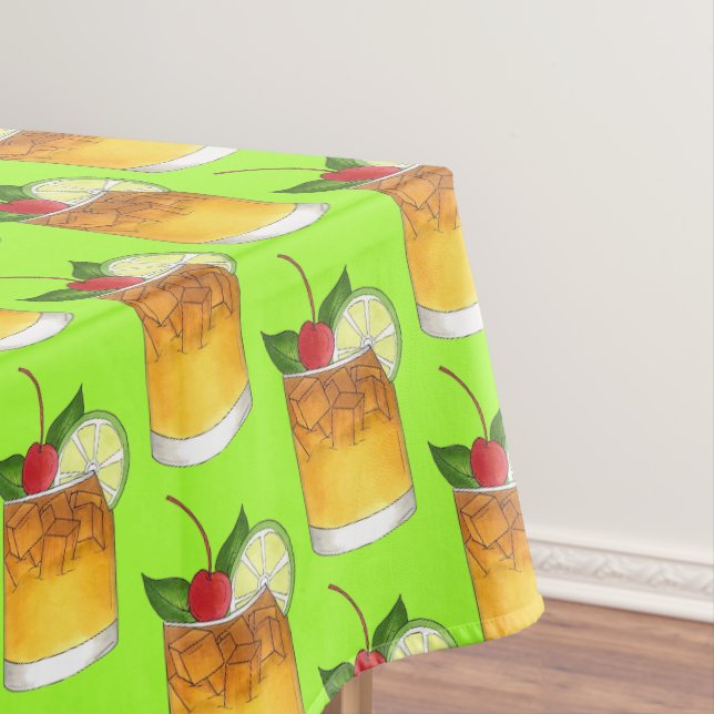 Mai Tai Hawaii Matai Hawaiian Tiki Bar Cocktail HI Tischdecke (Beispiel)