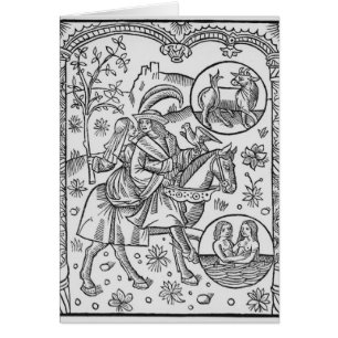 Mai, vom "Almanach DES Bergers", 1491