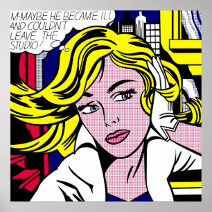 Mai von Roy Lichtenstein Poster