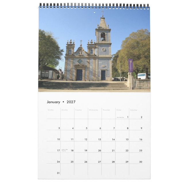 Maia city Calendar Kalender (Jan 2027)