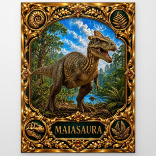 Maiasaura, Juwelen-Erbstück-Kunst Postkarte