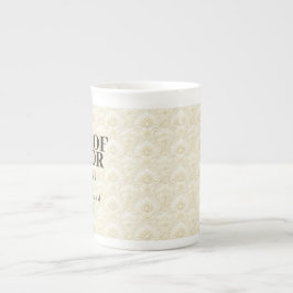 Maid of Honor | Ornamental Art Deco – Ivory Prozellantasse