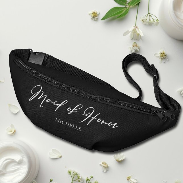 Maid of Honor Personalized Chic Bachelorette Party Bauchtasche (Von Creator hochgeladen)