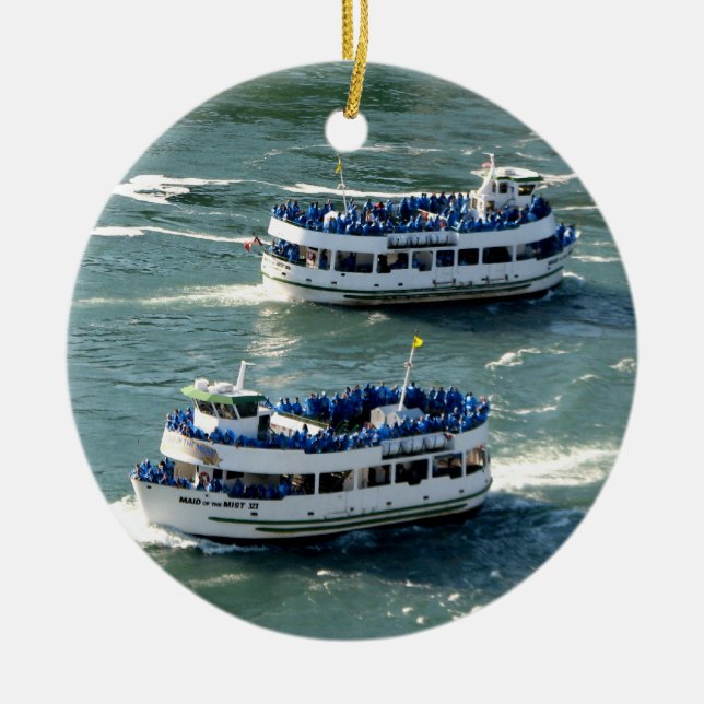 Maid of the Mist Boat: Niagara Falls (Ornament) Keramikornament (Vorne)