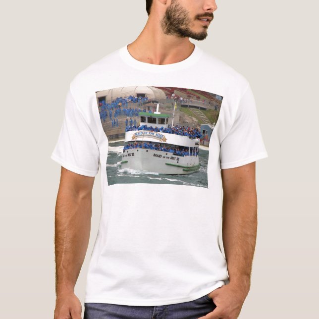 Maid of the Mist Boat - Niagara Falls T-Shirt (Vorderseite)