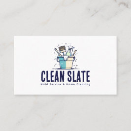 Maid Service Photo QR Code  Visitenkarte