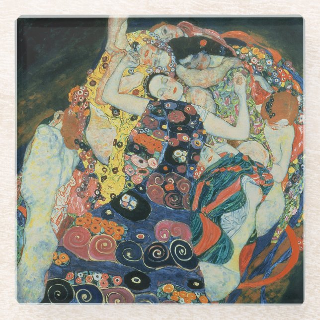 Maiden, 1913 (Öl auf Leinwand) Glasuntersetzer (Vorderseite)