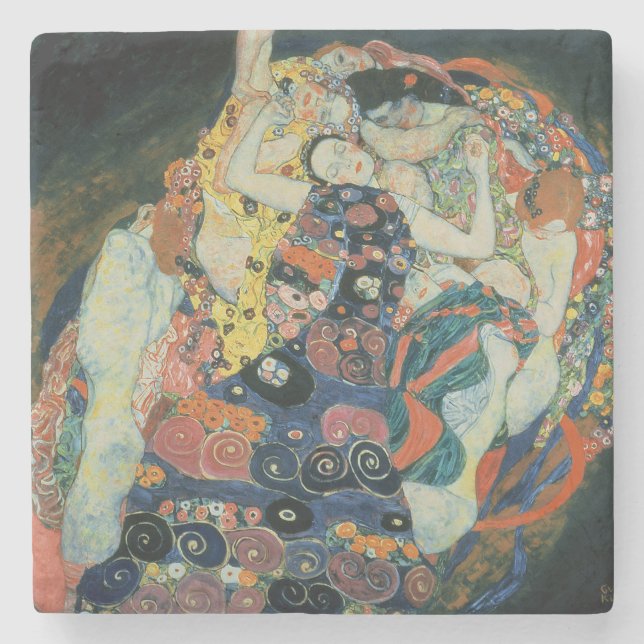 Maiden, 1913 (Öl auf Leinwand) Steinuntersetzer (Vorderseite)