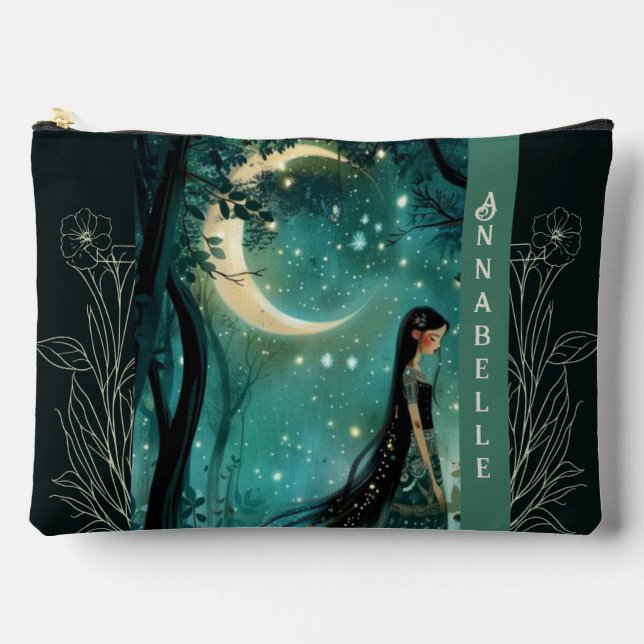 Maiden in der Mondlicht Kleines Zubehörtasche (Vorderseite)