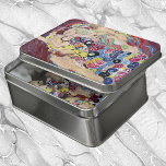 Maiden (Jungfrau), Gustav Klimt, Vintager Jugendst Puzzle<br><div class="desc">Der Maiden (auch bekannt als die Jungfrau) (1913) von Gustav Klimt ist ein Vintages Viktorianisches Jugendstil-Portraitbild. Mehrere Frauen gähnen,  strecken und schlafen in einem Bett,  das mit bunten Mosaikmustern bedeckt ist. Über den Künstler: Gustav Klimt (1862-1918) war ein österreichischer Symbolik-Maler und einer der prominentesten Mitglieder der Wiener Jugendstil-Bewegung.</div>