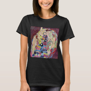 Maiden (Jungfrau), Gustav Klimt, Vintager Jugendst T-Shirt