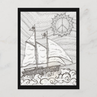 Maiden Peace Postcard Postkarte