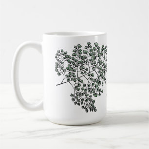 Maidenhair Farn Kaffeetasse