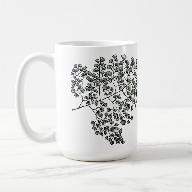 Maidenhair Farn Kaffeetasse (Links)