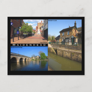 Maidenhead Postcard Postkarte